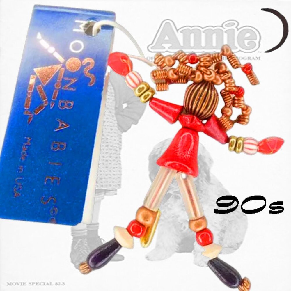 Vintage "Annie" Moonbabies Brooch - 90s SPECIAL EDITION Collectible